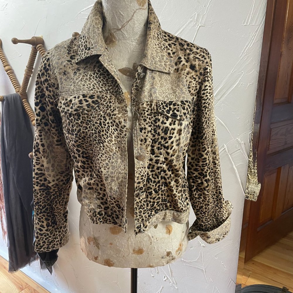 Leopard Print Jacket - image 2